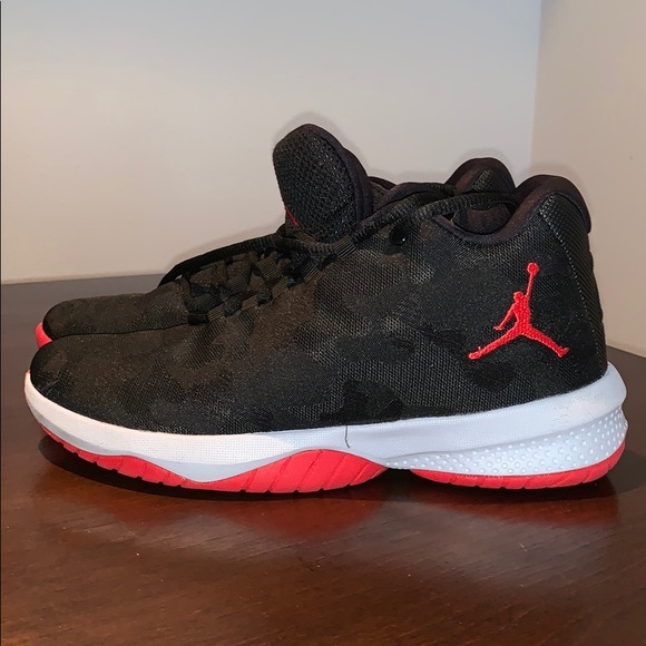 jordan b fly red